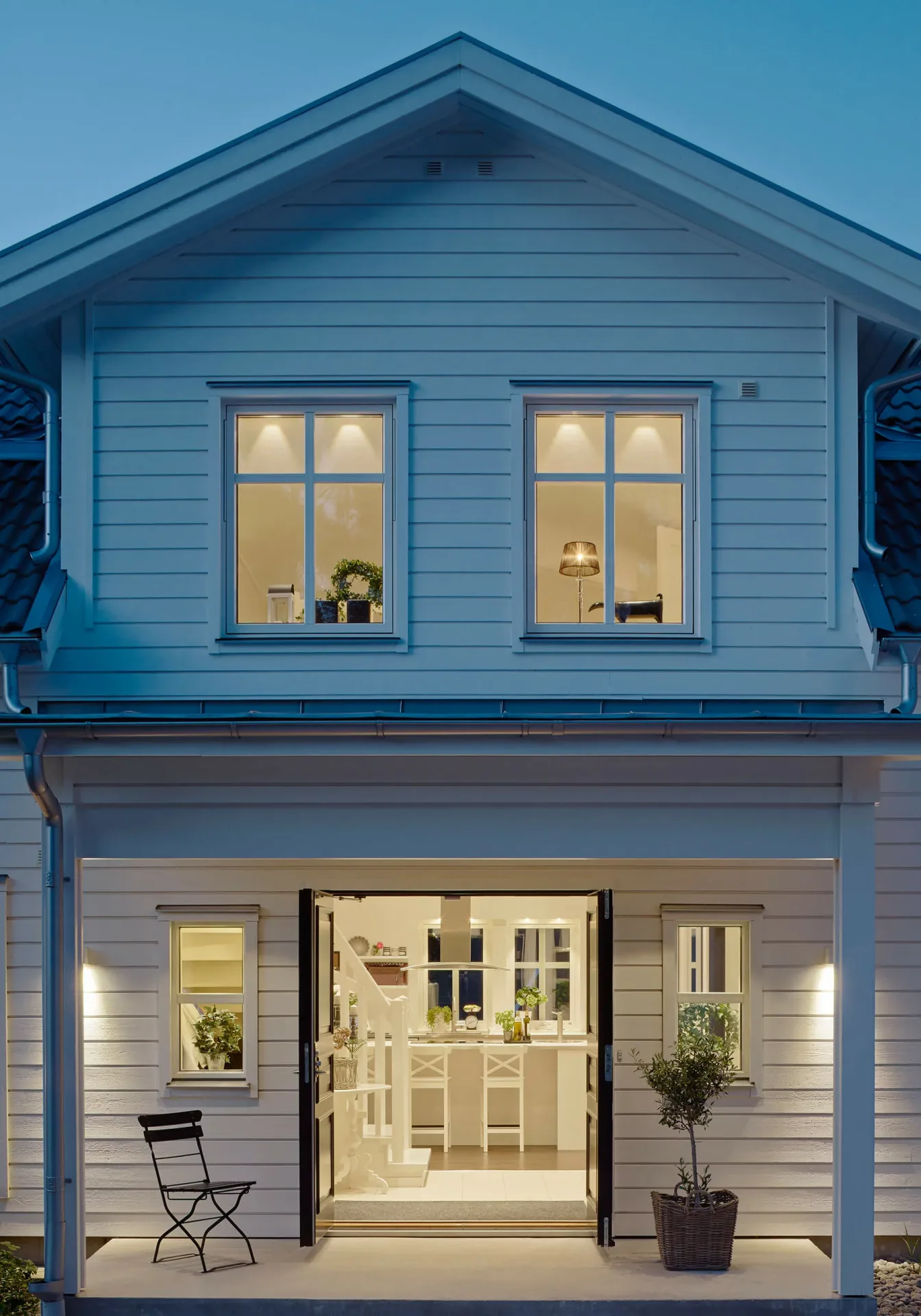 trivselhus villa falsterbo fasad