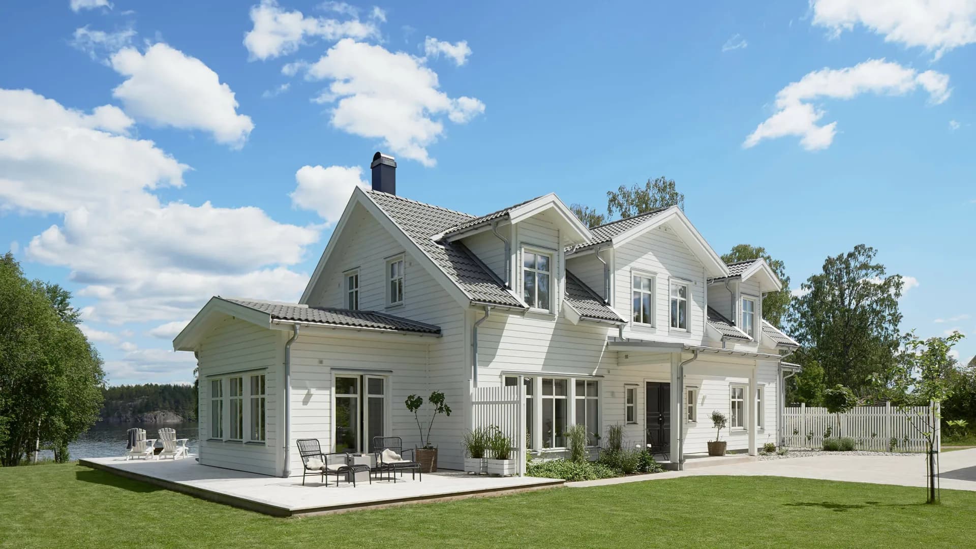 trivselhus villa falsterbo fasad