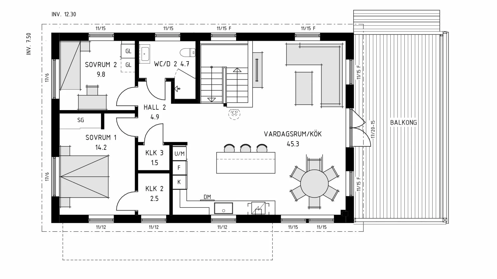 trivselhus villa furuliden planlösning