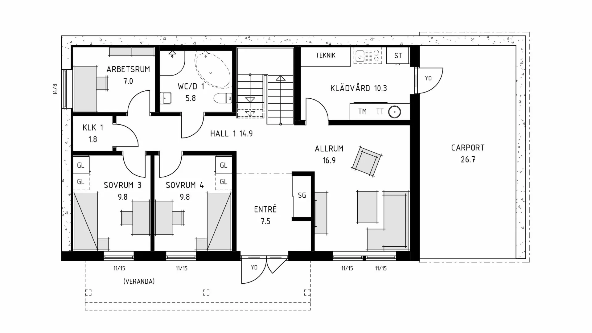 trivselhus villa furuliden planlösning