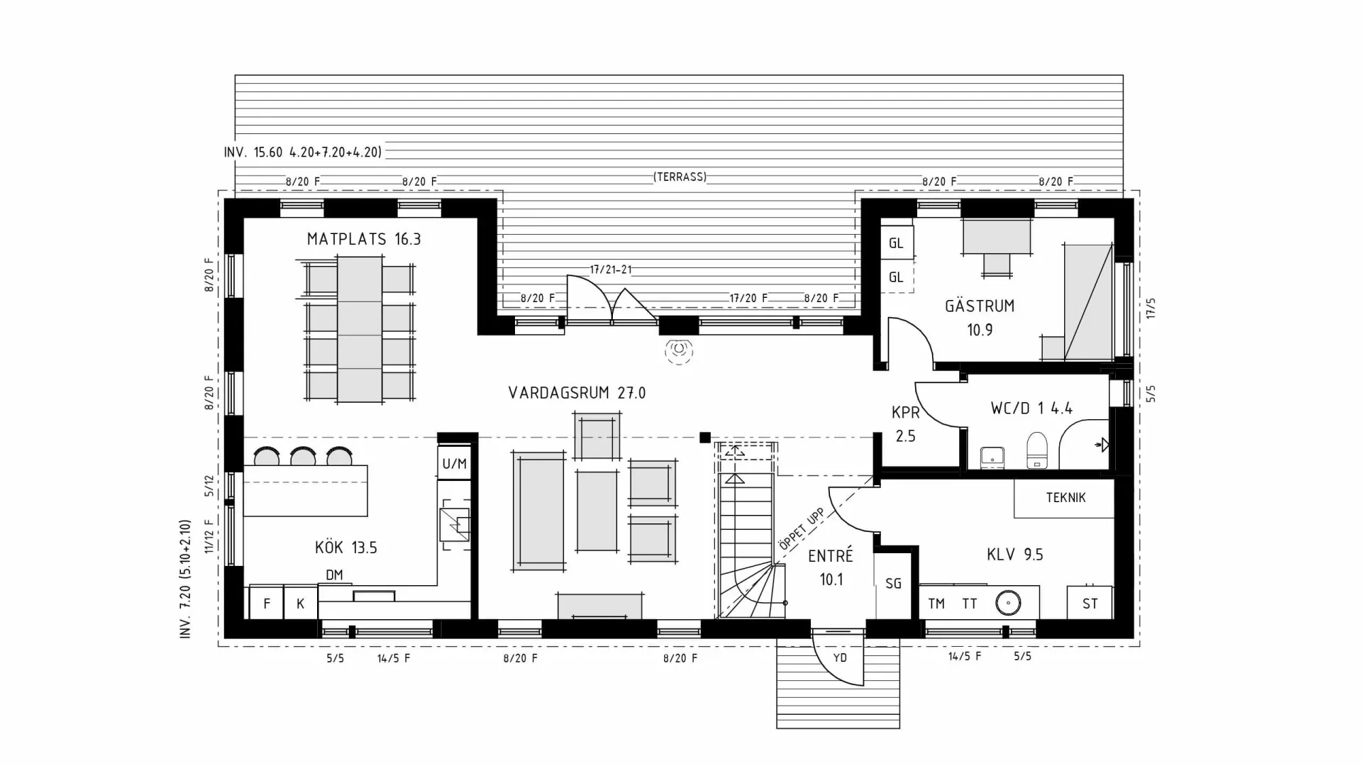 trivselhus villa hägersten planlösning
