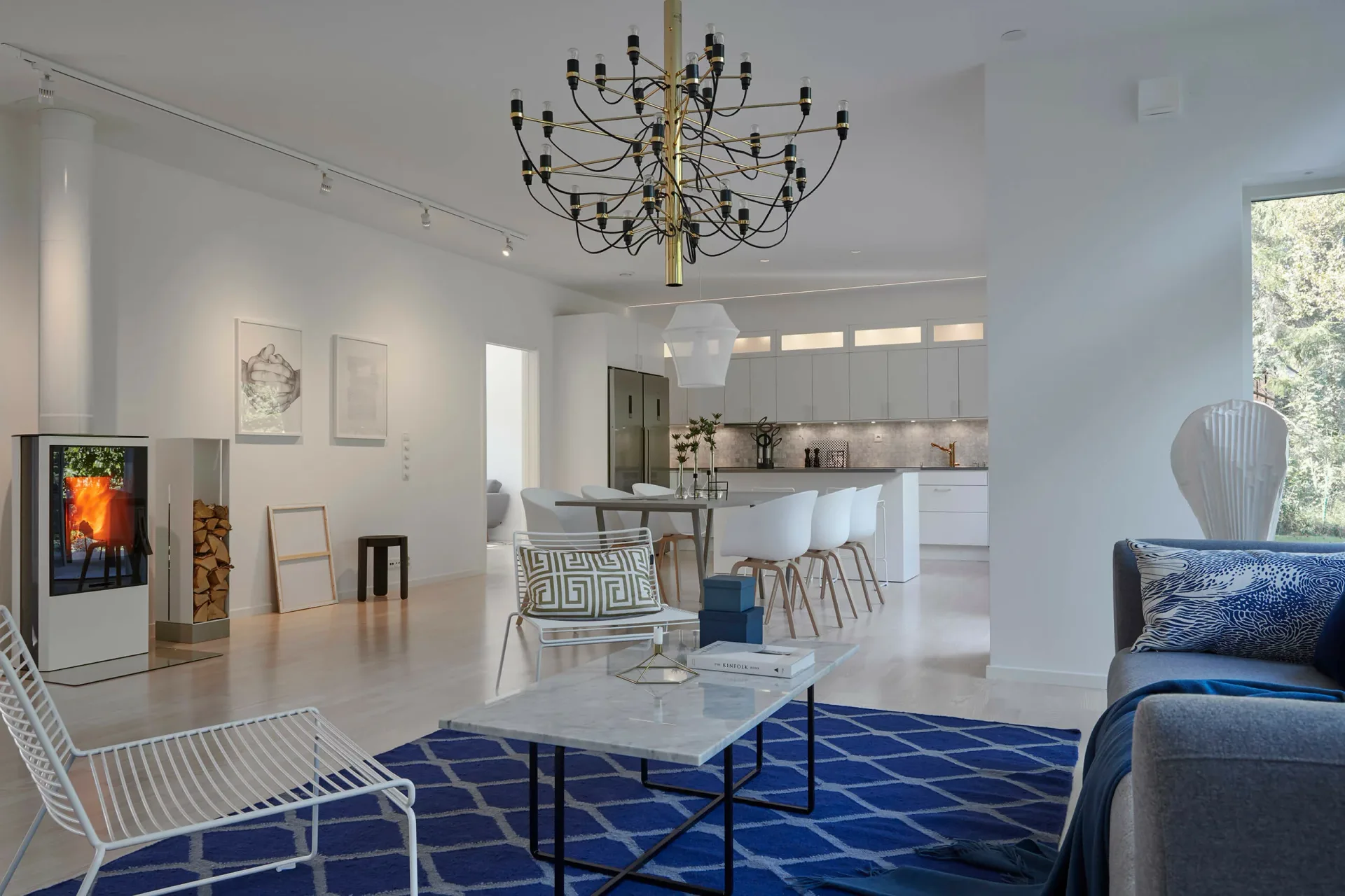 trivselhus villa höllviken vardagsrum bygga hus