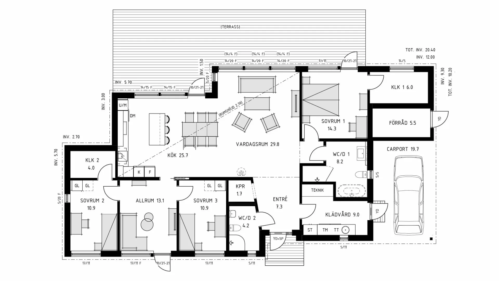 trivselhus villa höllviken planlösning