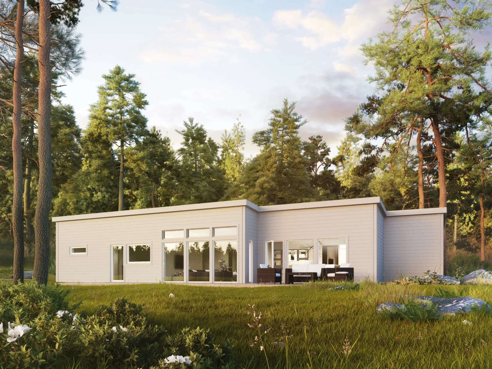 trivselhus villa höllviken fasad