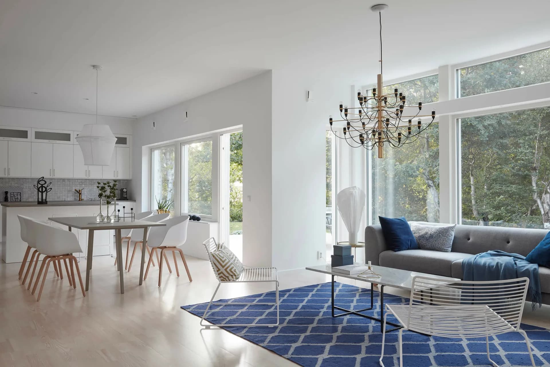 trivselhus villa höllviken vardagsrum bygga hus