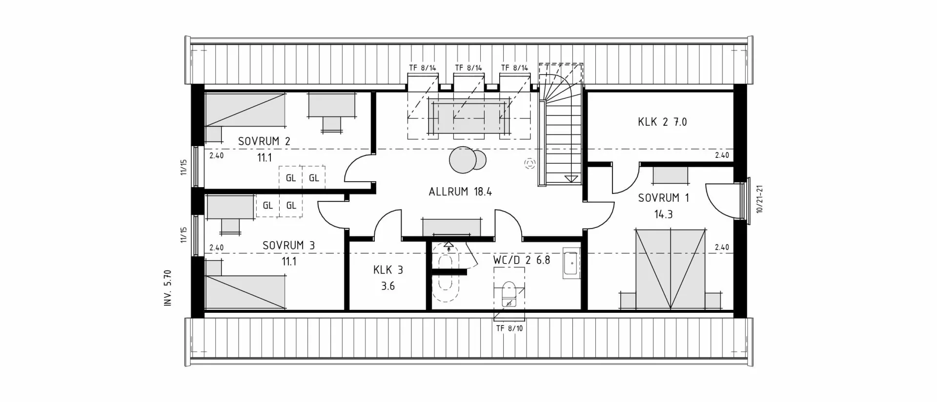 trivselhus villa klövsjö planlösning