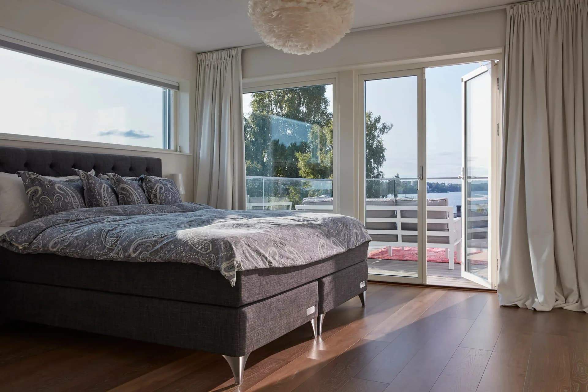 trivselhus villa lidingö sovrum