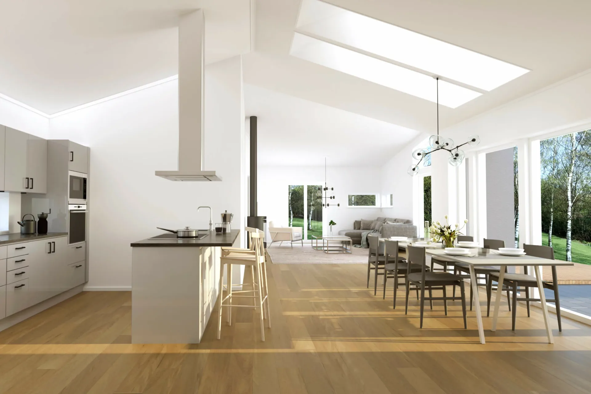 trivselhus villa malmö interiör