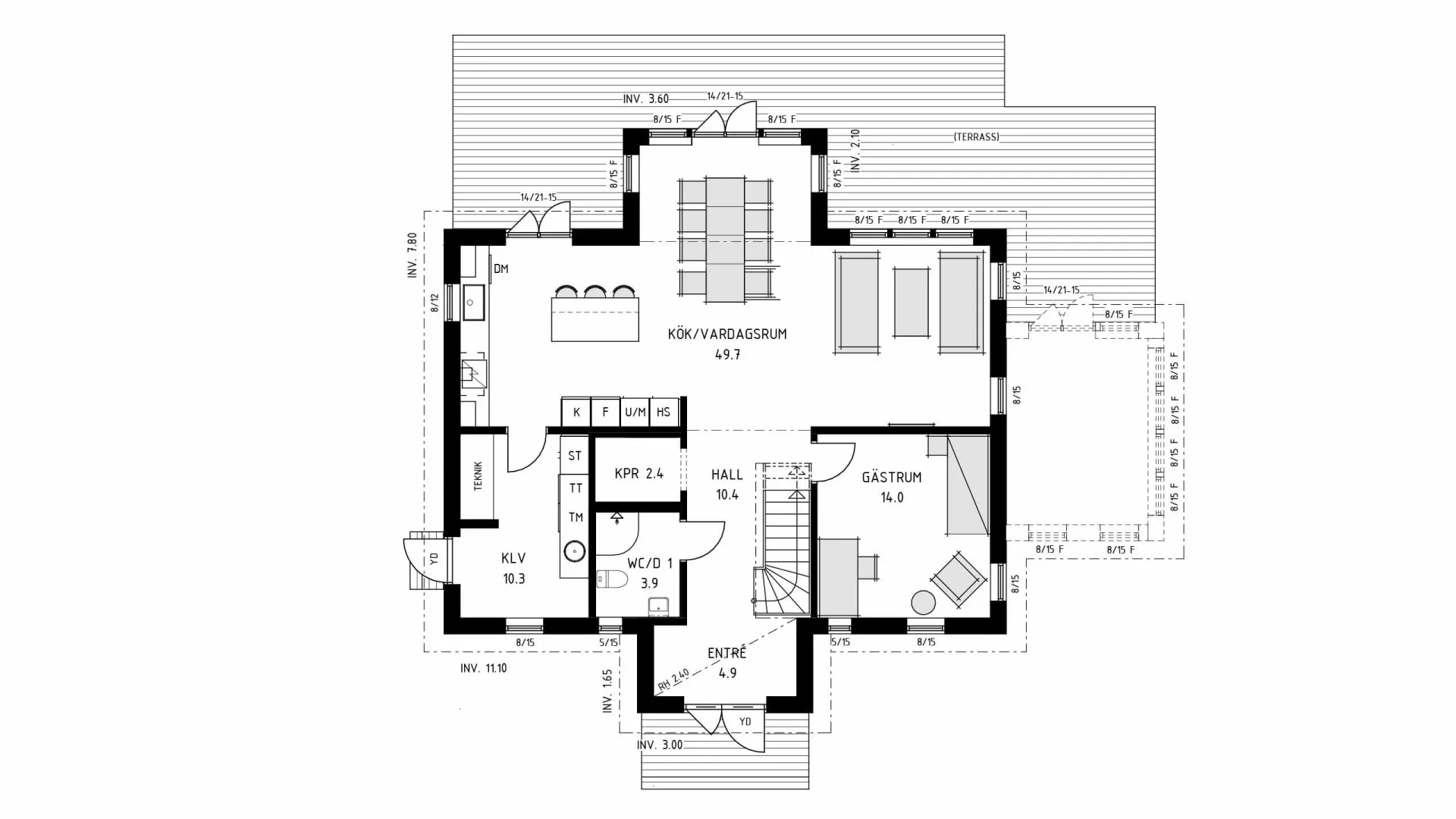 trivselhus villa mariefred planlösning