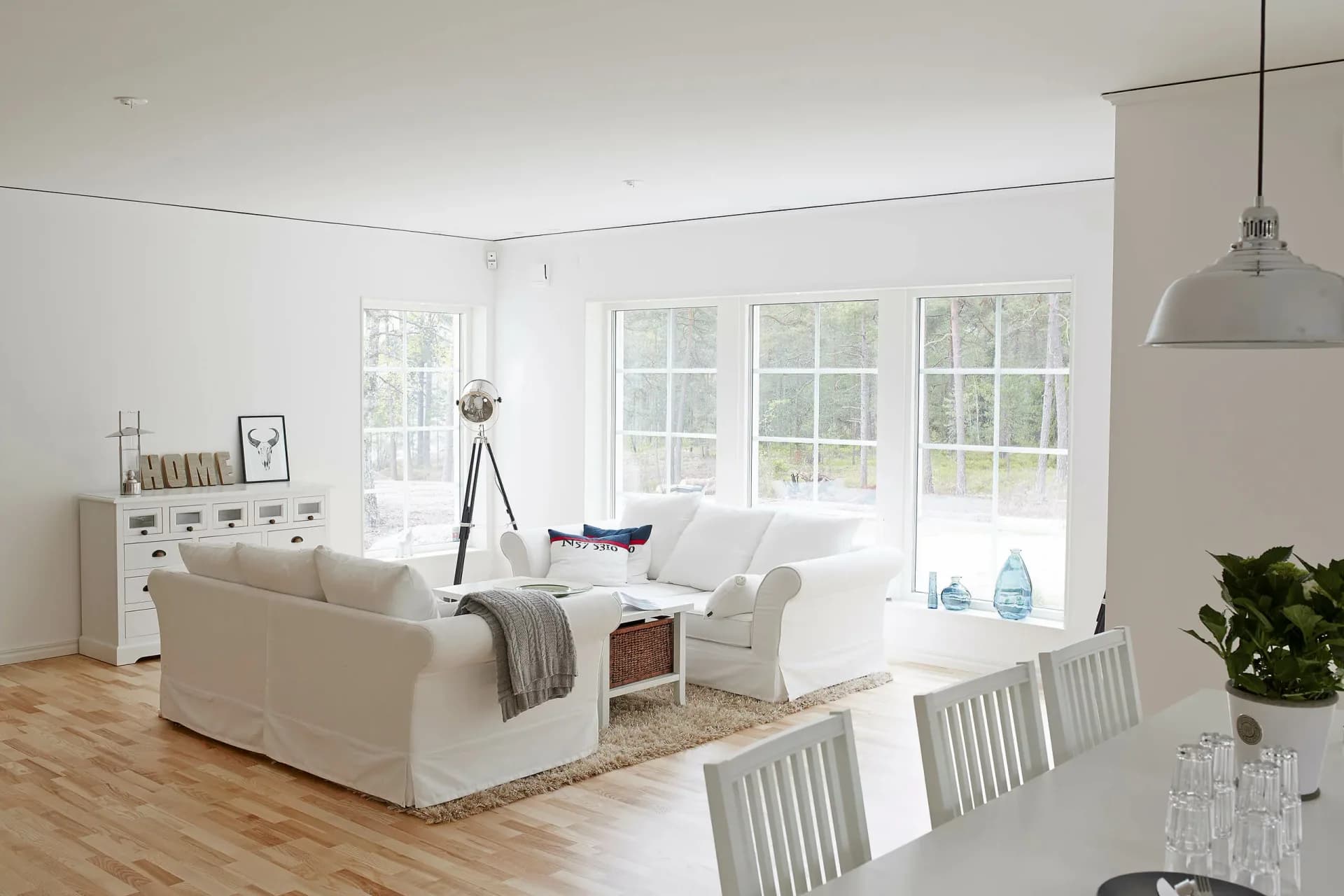 trivselhus villa mörtnäs vardagsrum bygga hus