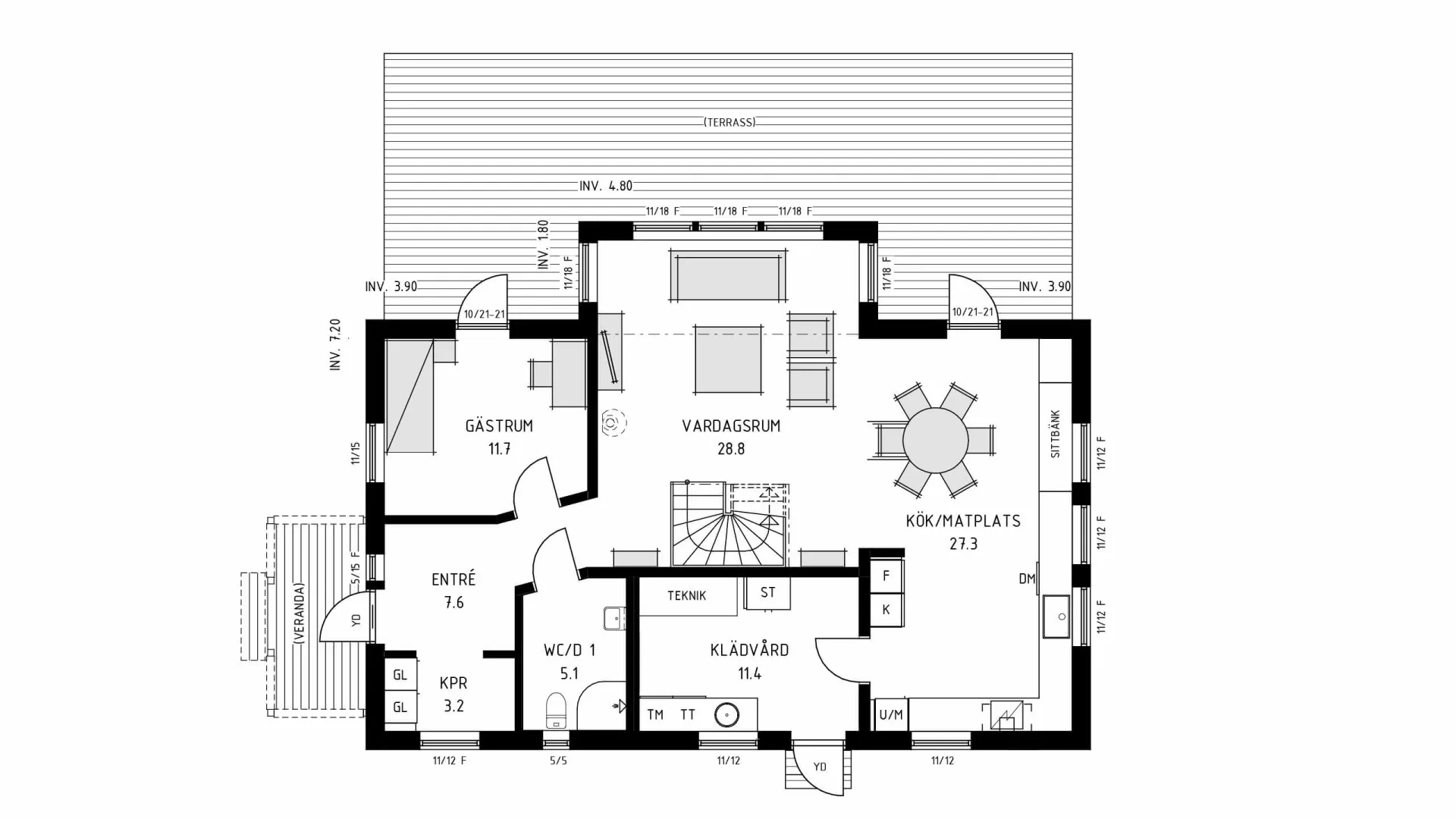 trivselhus villa mörtnäs planlösning