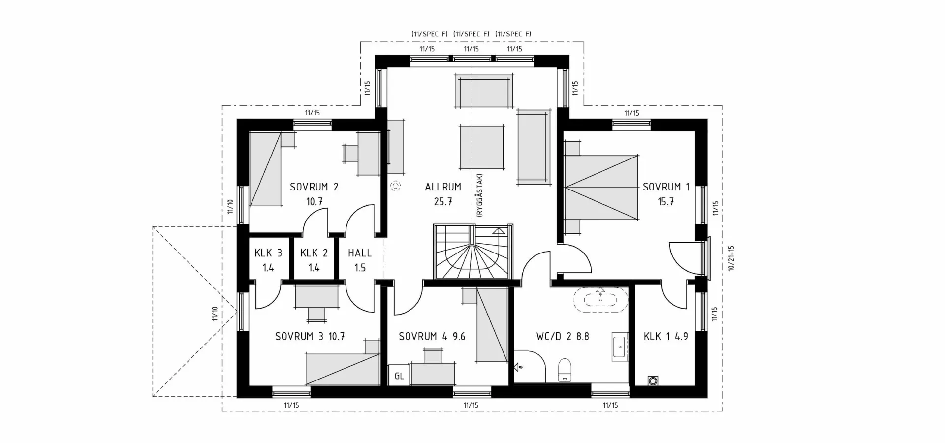 trivselhus villa mörtnäs planlösning