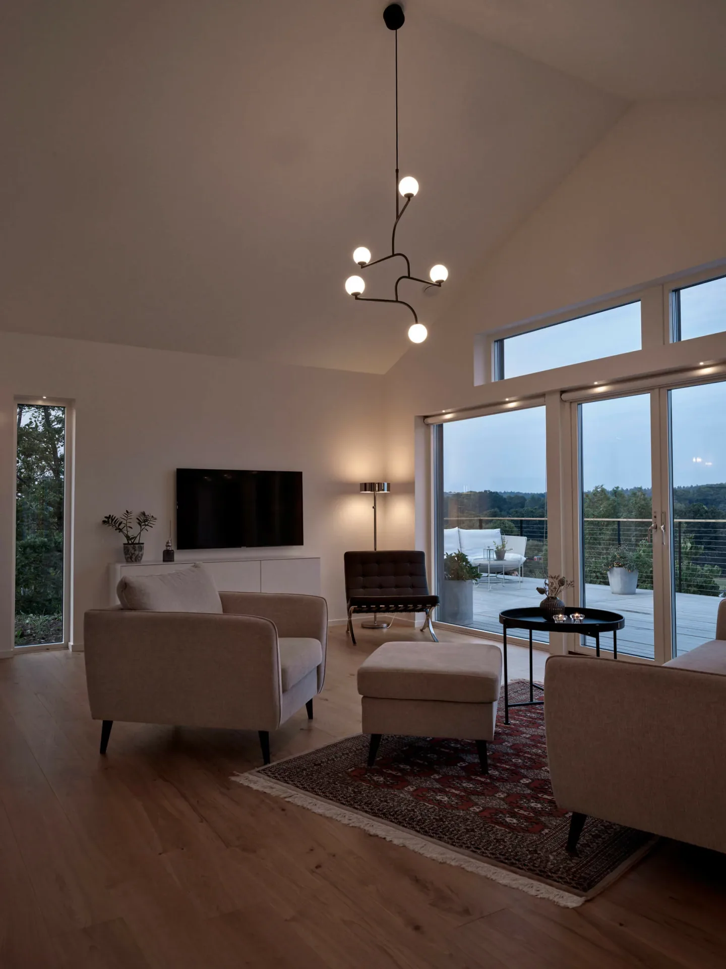 trivselhus villa nättraby vardagsrum