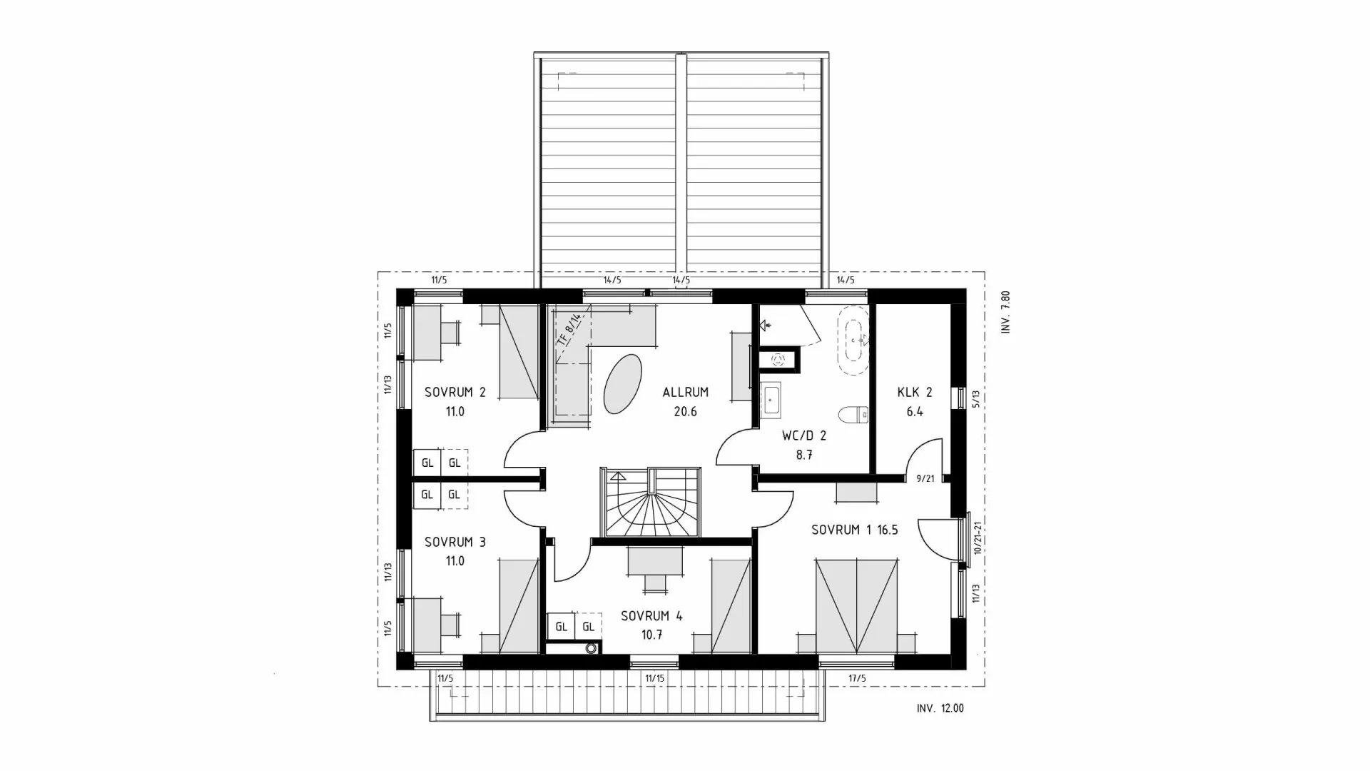 trivselhus villa norrtälje planlösning