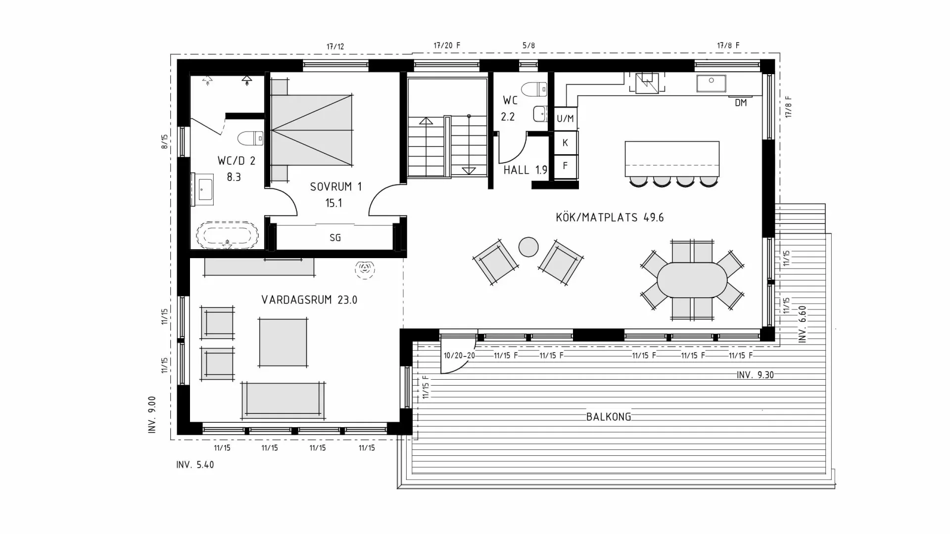 trivselhus villa särö planlösning