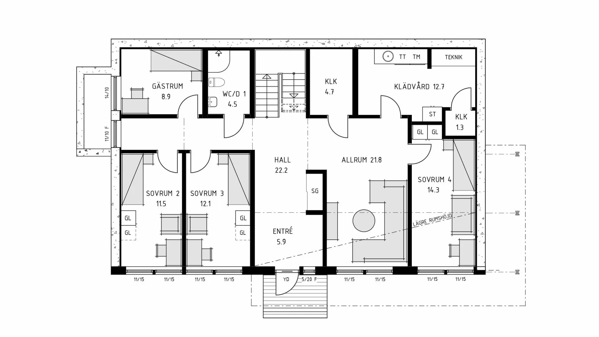 trivselhus villa särö planlösning