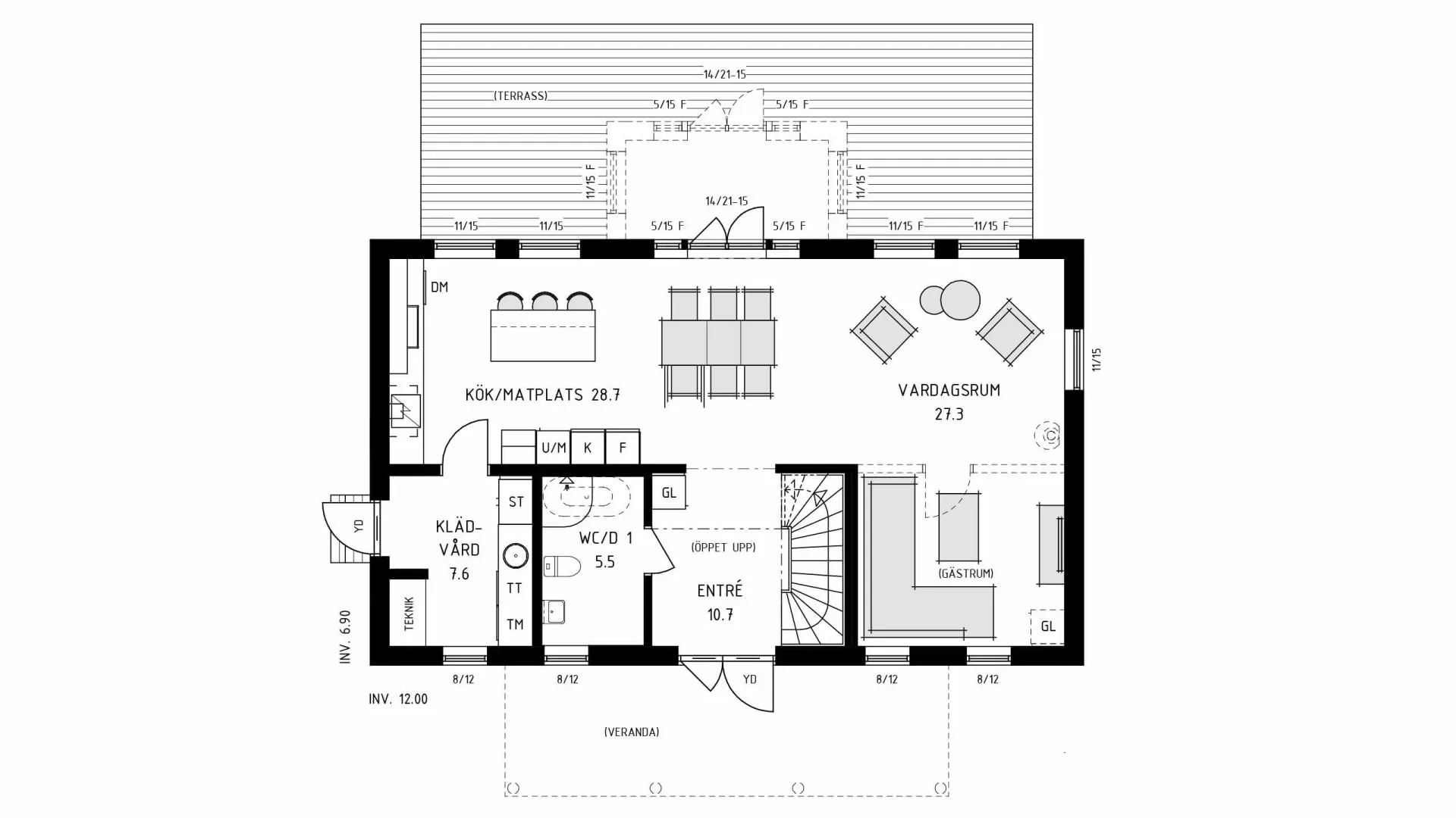 trivselhus villa söderhamn planlösning