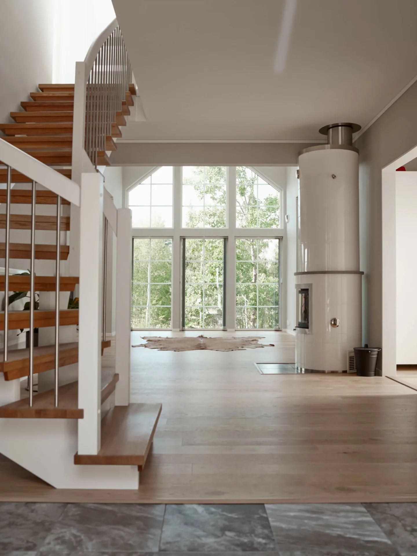 trivselhus villa storsjö vardagsrum