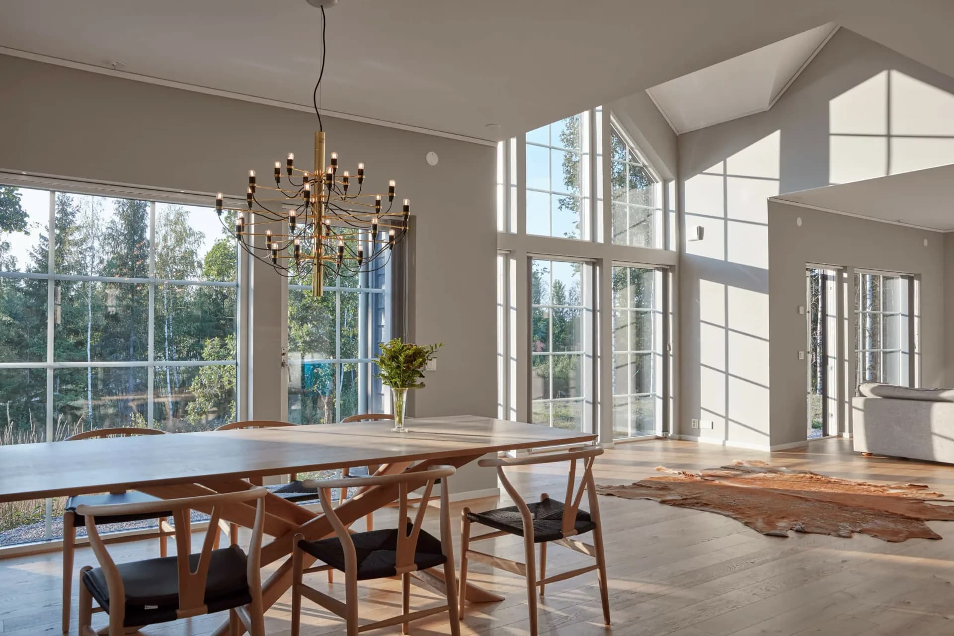 trivselhus villa storsjö vardagsrum