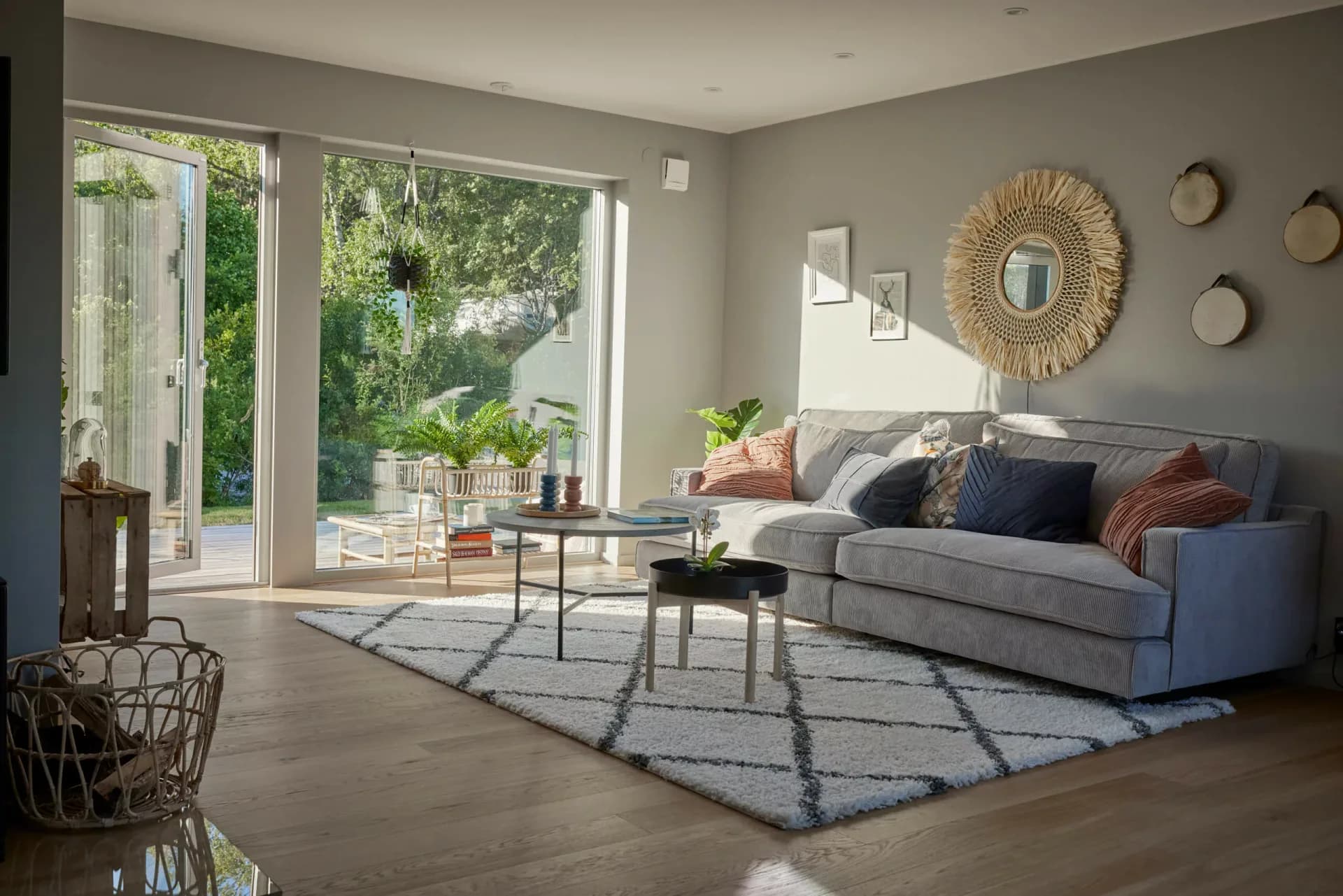 trivselhus villa svavelsö vardagsrum bygga hus