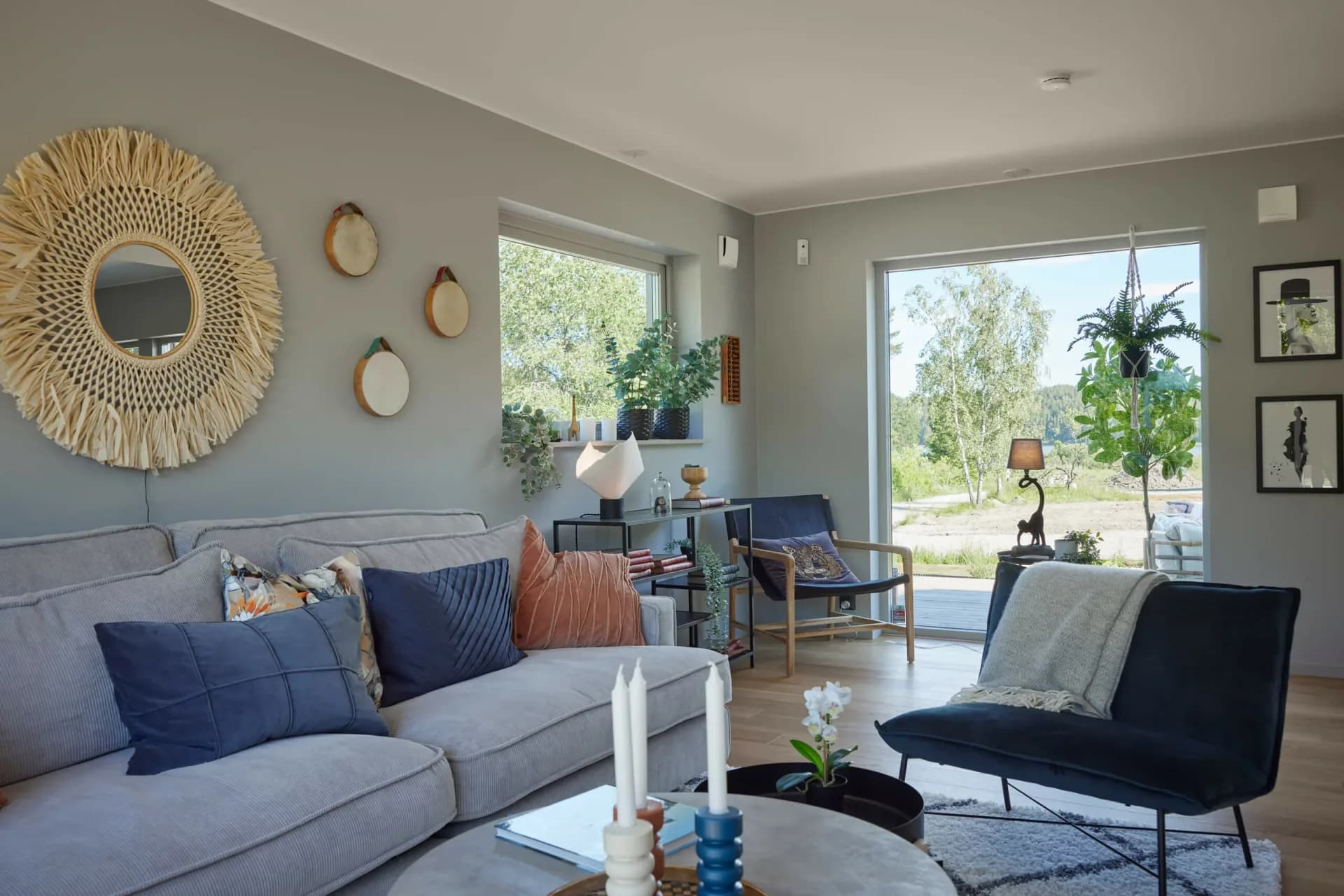 trivselhus villa svavelsö vardagsrum bygga hus