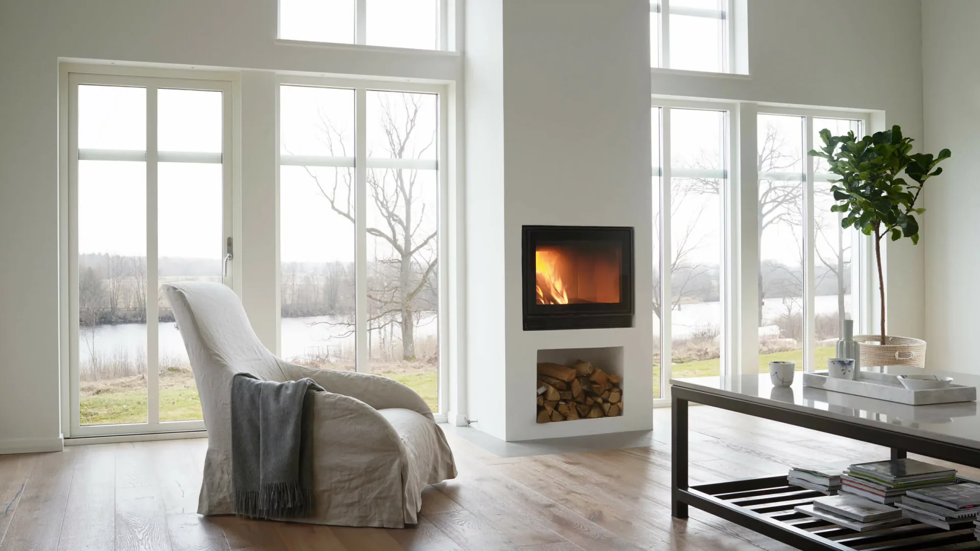 trivselhus villa vadstena interiör