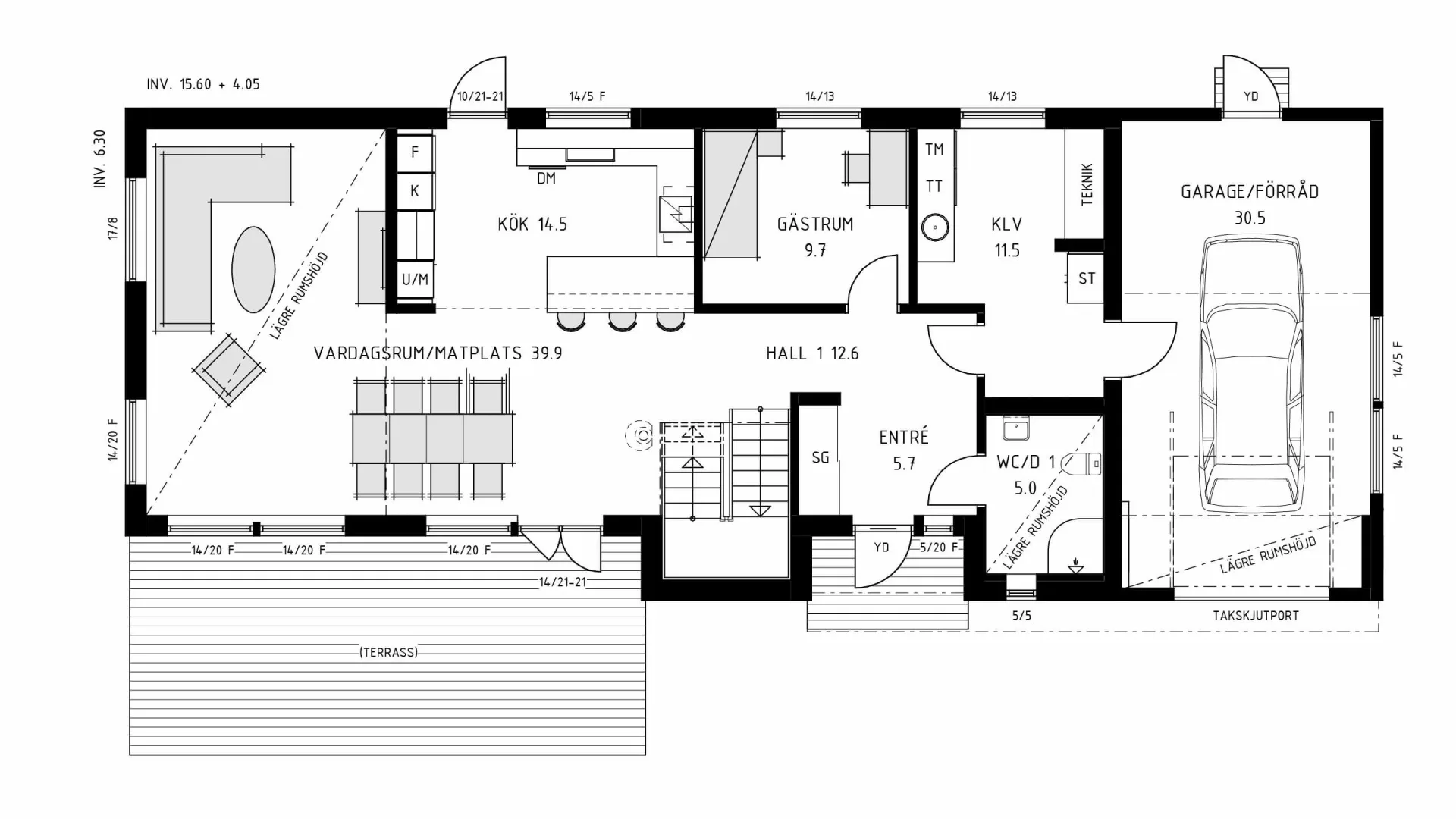 trivselhus villa värmdö planlösning
