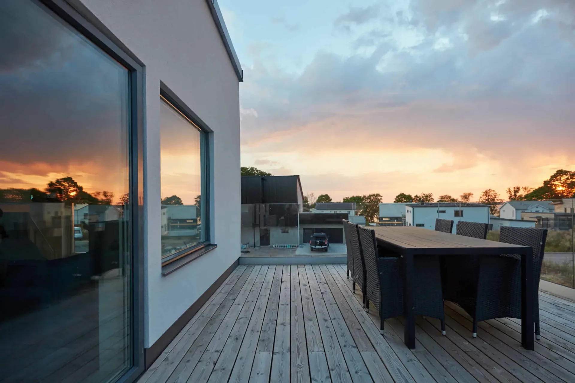 trivselhus villa värmdö balkong bygga hus