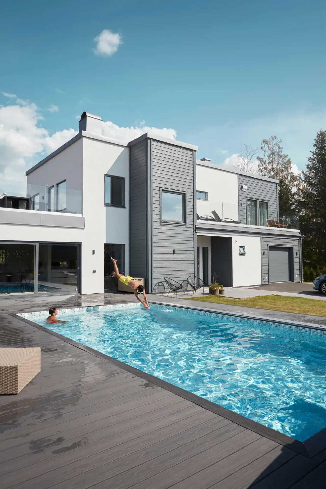 trivselhus villa värmdö fasad bygga hus