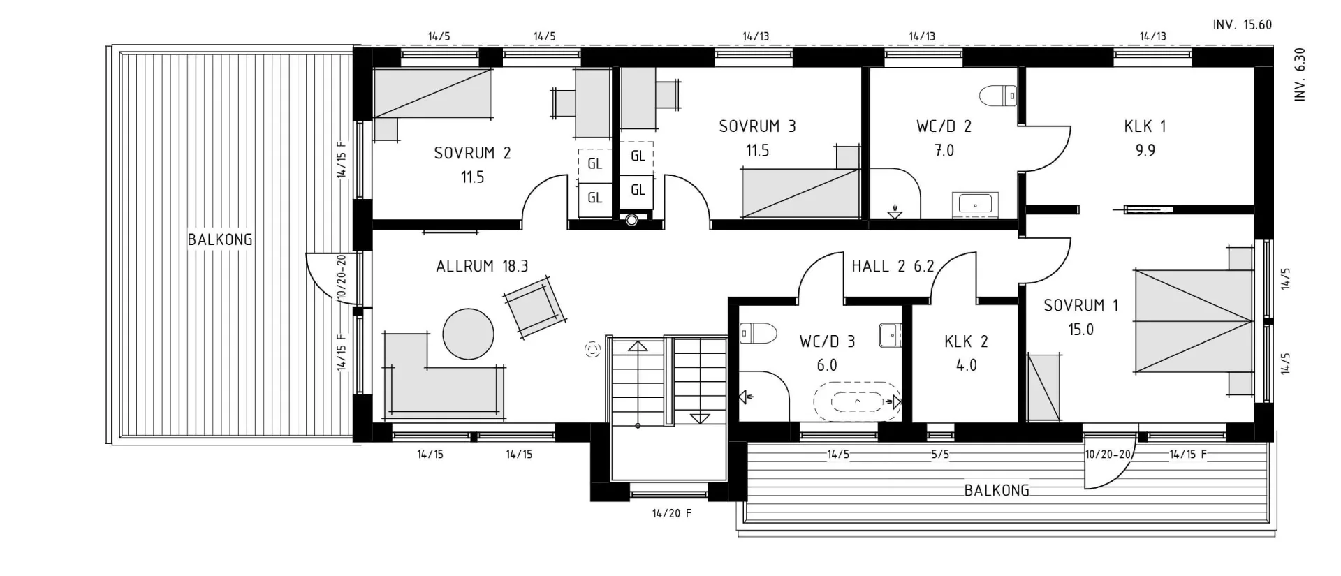 trivselhus villa värmdö planlösning