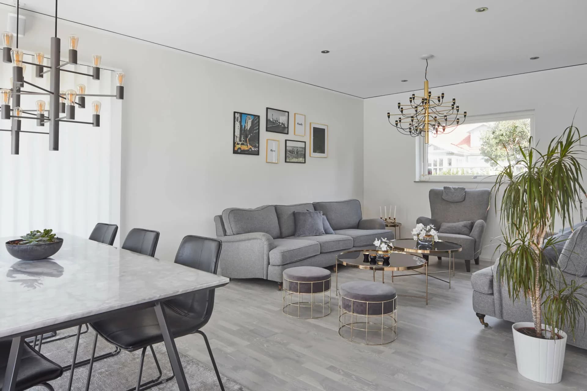 trivselhus villa värmdö vardagsrum bygga hus