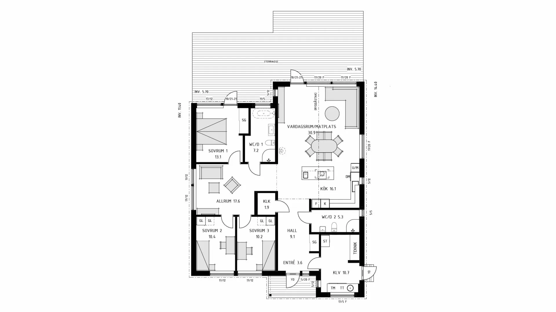 trivselhus villa viken planlösning