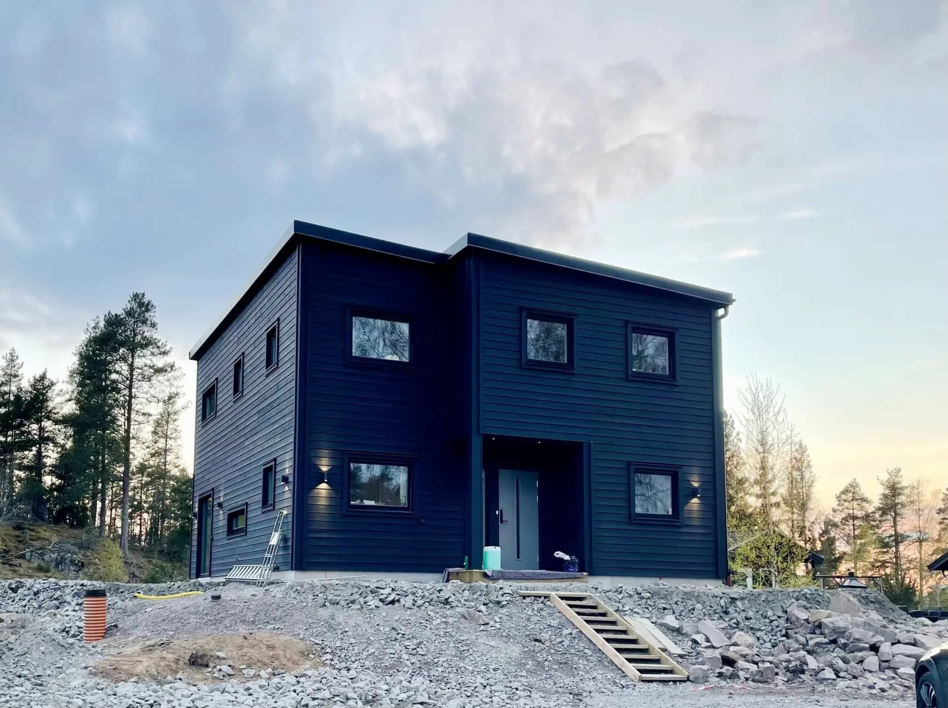 trivselhus villa vindö fasad bygga hus