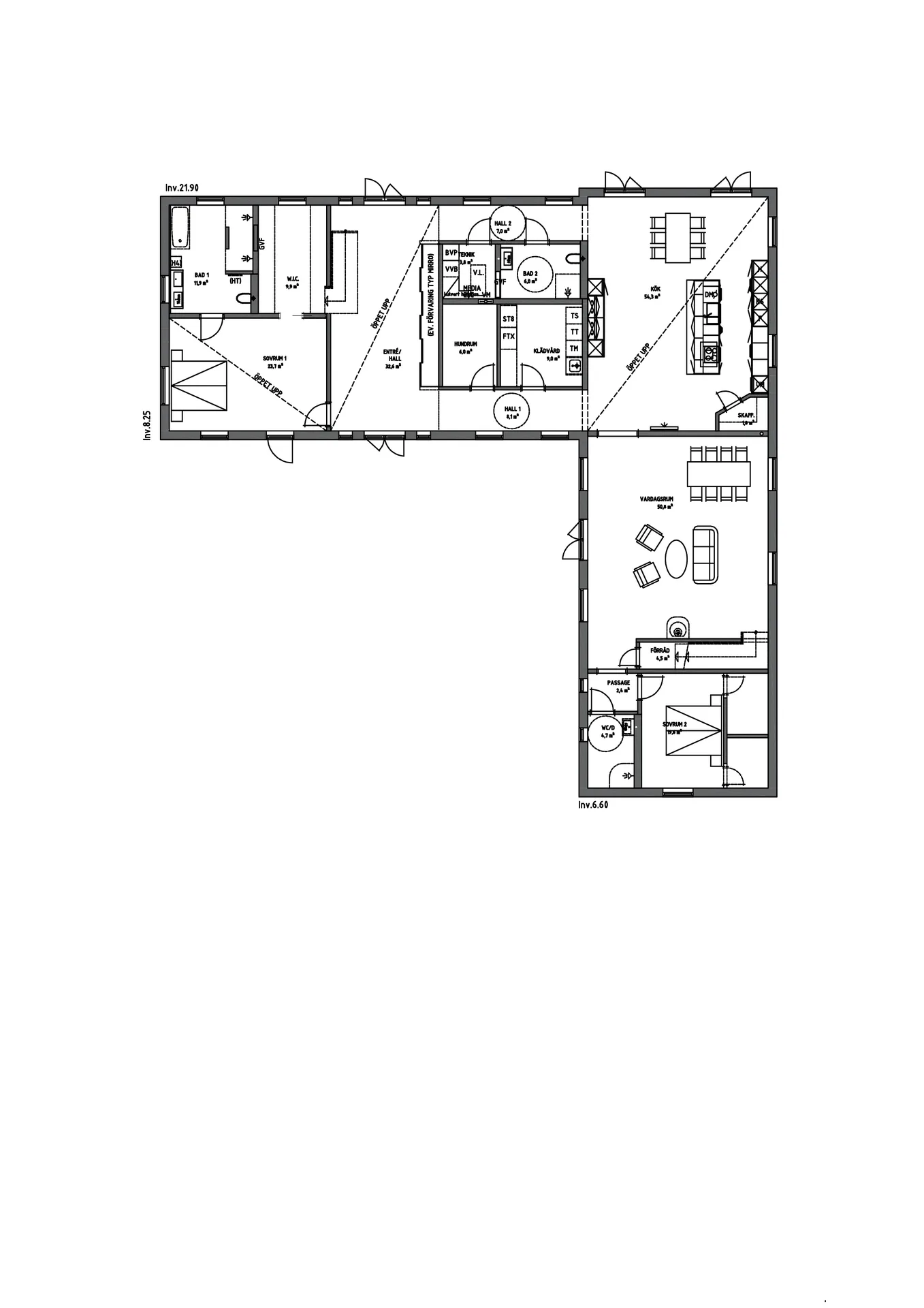 Rosentorp planritning 1
