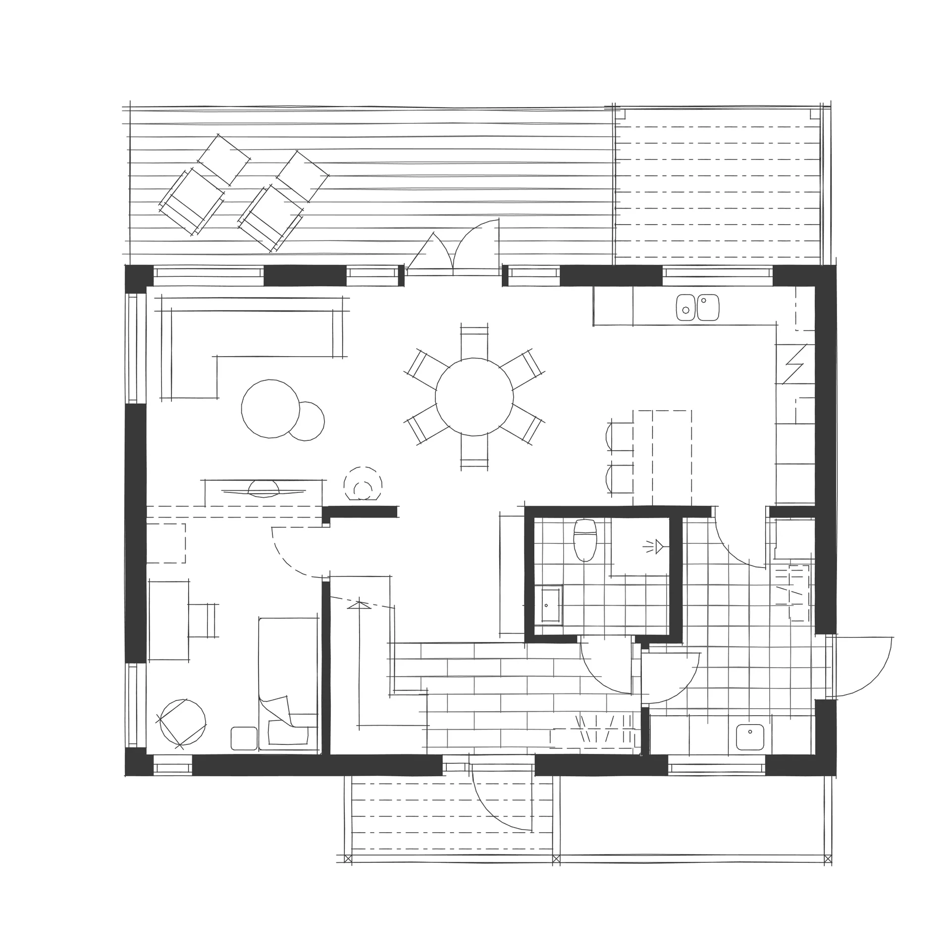 Villa Rudu planritning 2