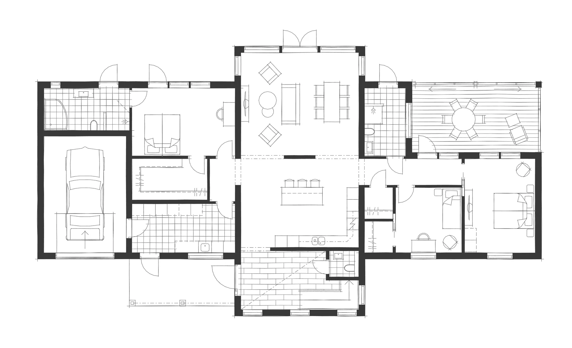 Villa Såglyckan planritning 2
