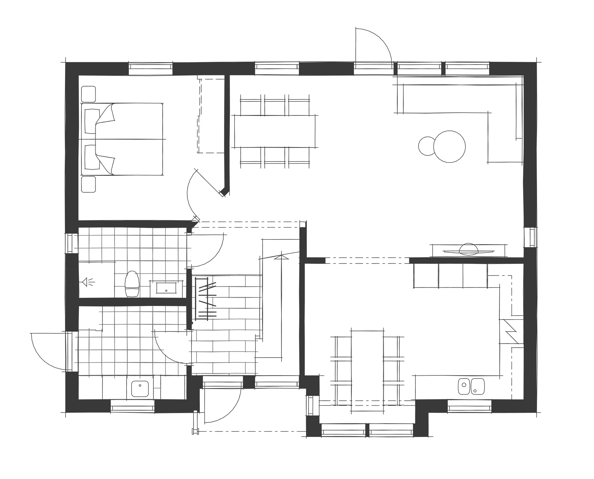 Villa Solvik planritning 2