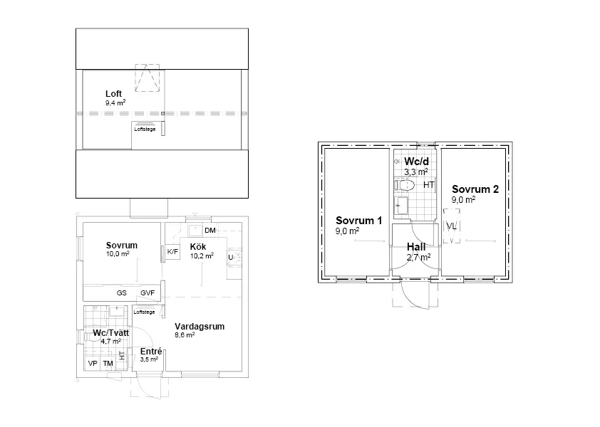 V22075 planritning - Modern