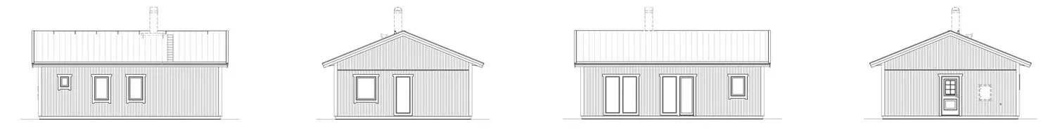 Torpet - modernt fritidshus i stil som står sig