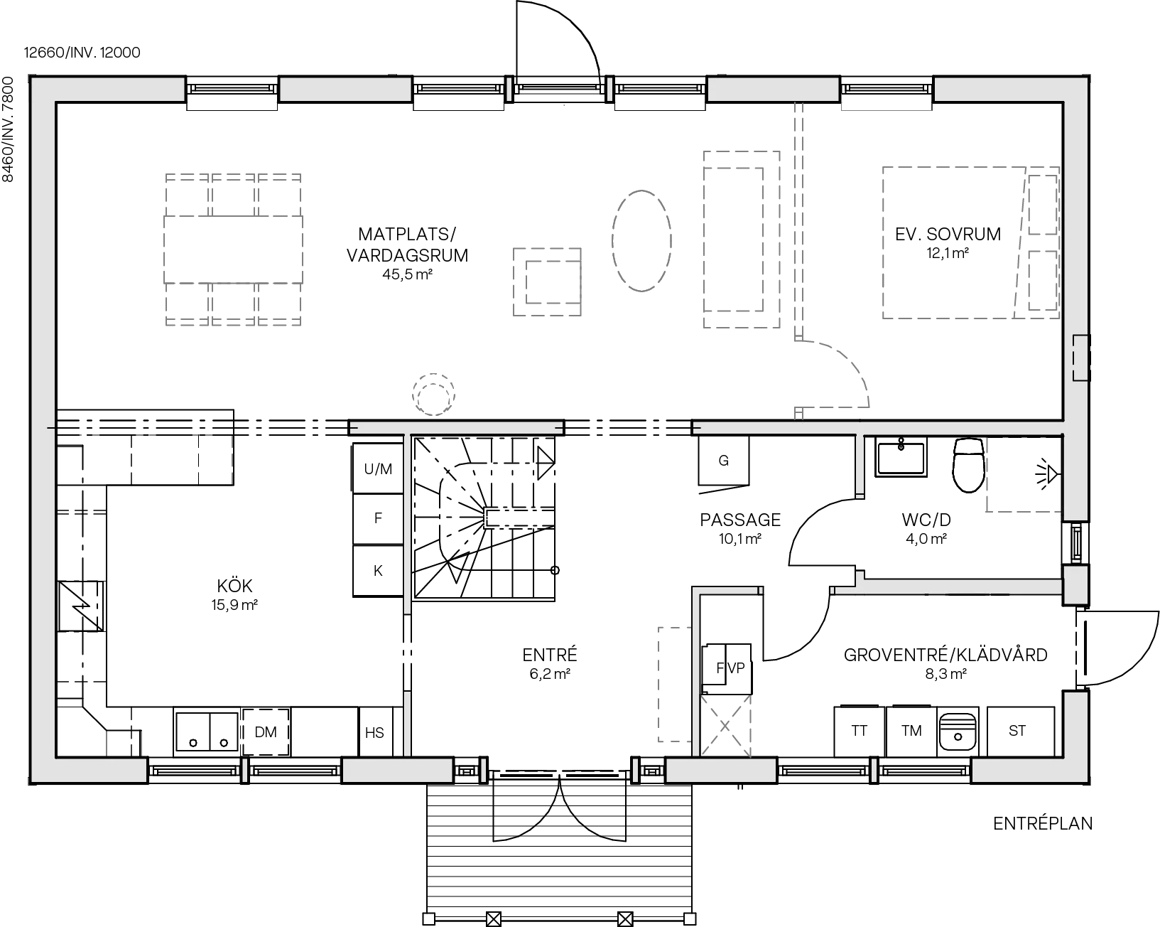 Villa Emyhill planritning
