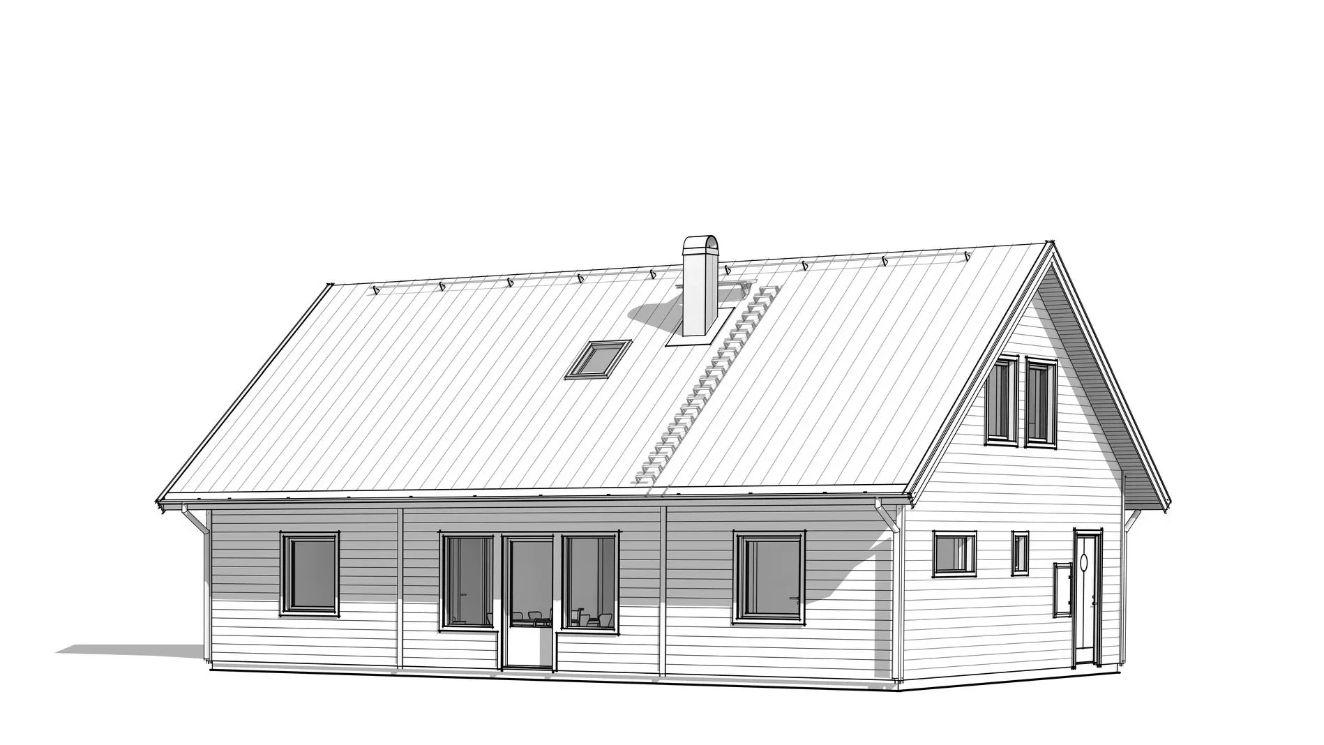 Villa Nygård modernanpassat för ett flexibelt familjeliv