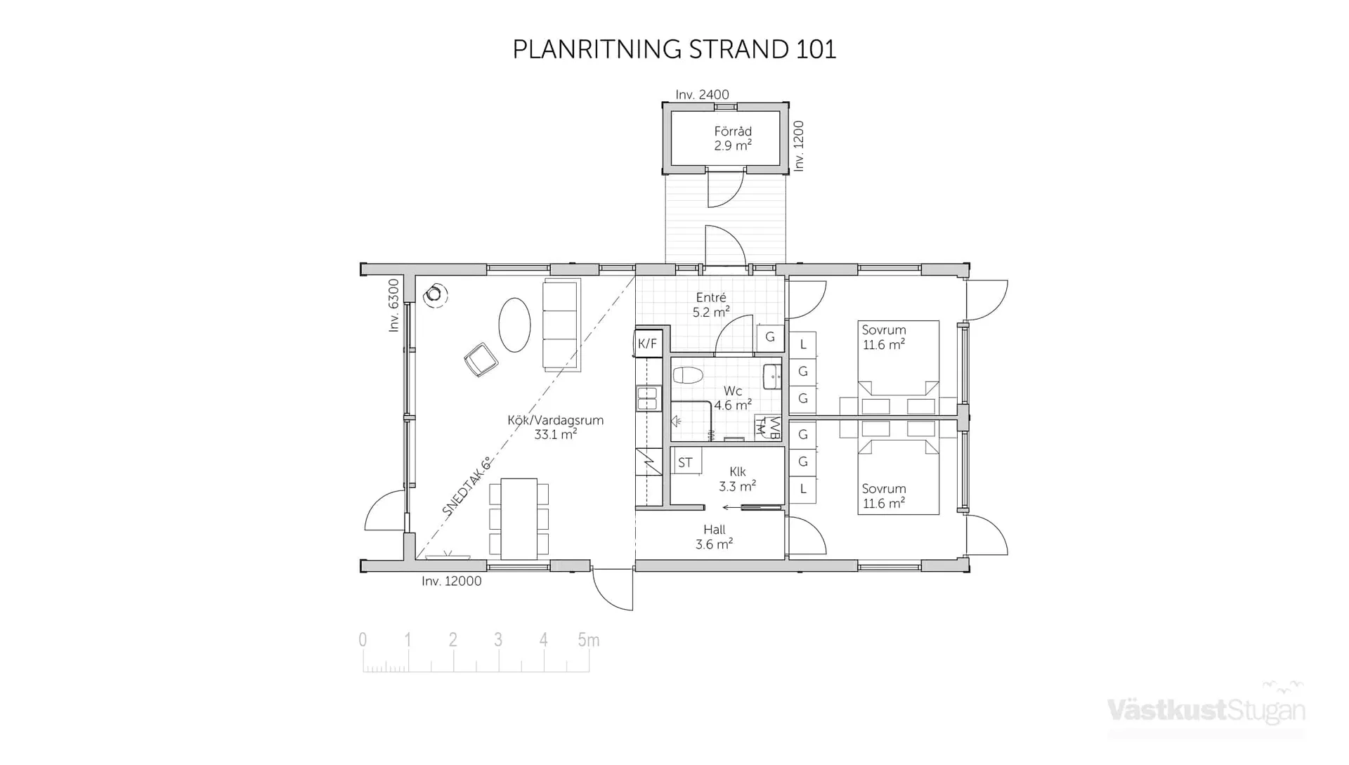 Strand 101 planritning 1
