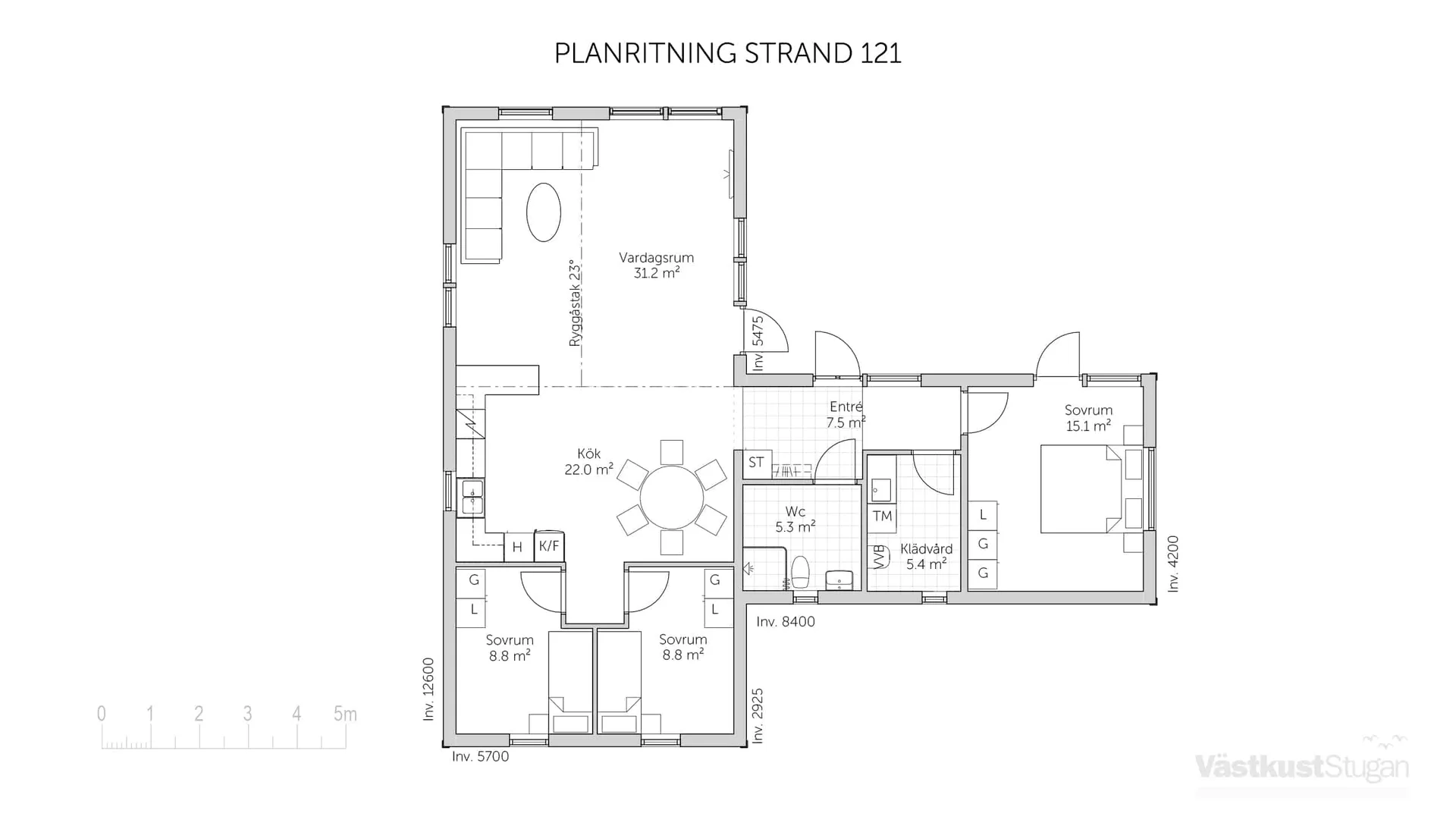 Strand 121 planritning 1
