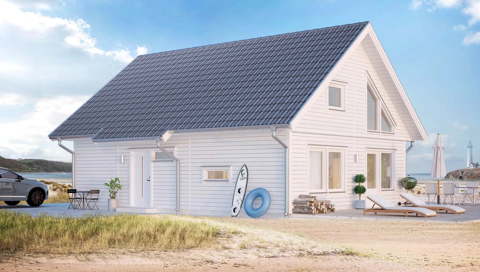 Litet 1,5-planshus VästkustVillan