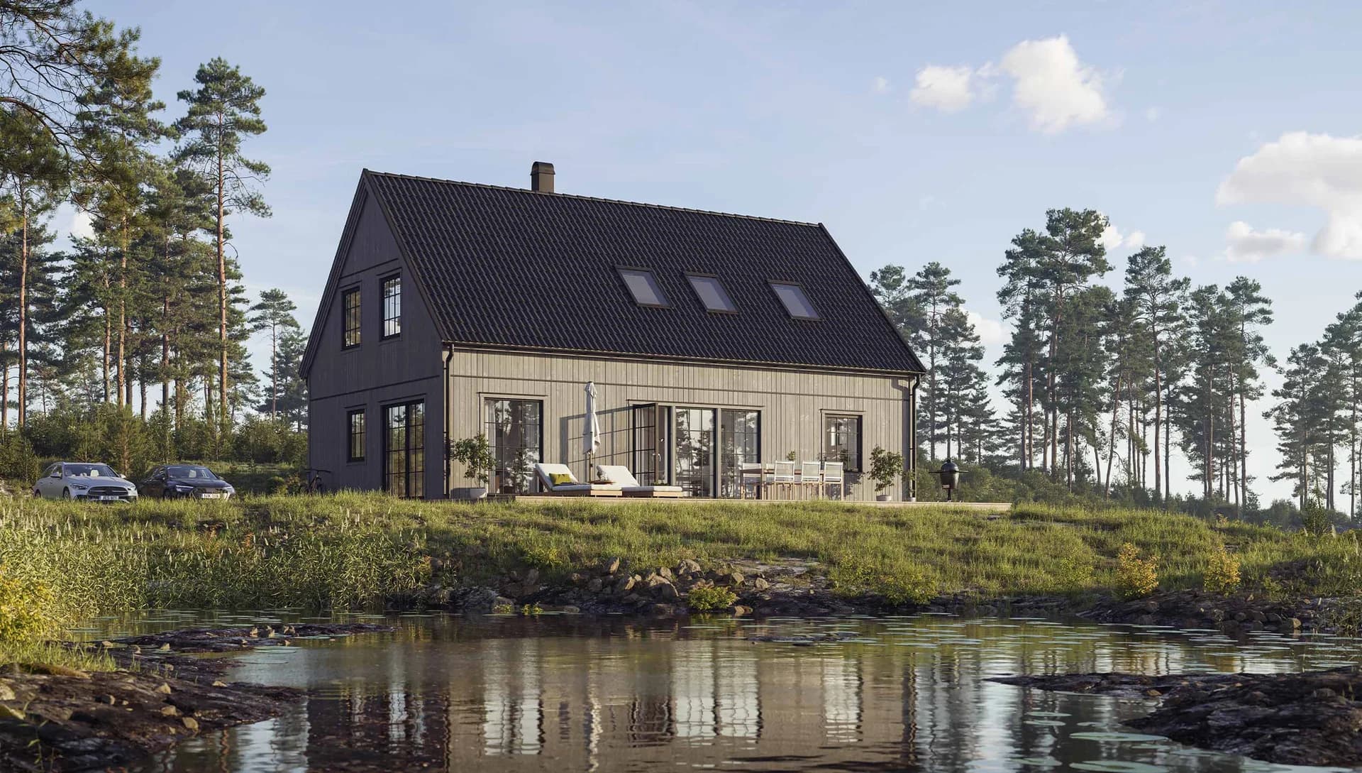 Bild på Fladen 148L Ladhus med spröjs