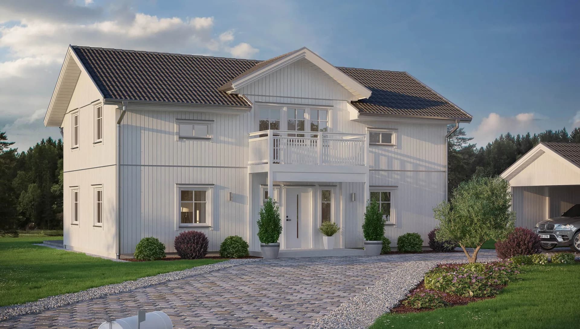 Tvåplanshus herrgård