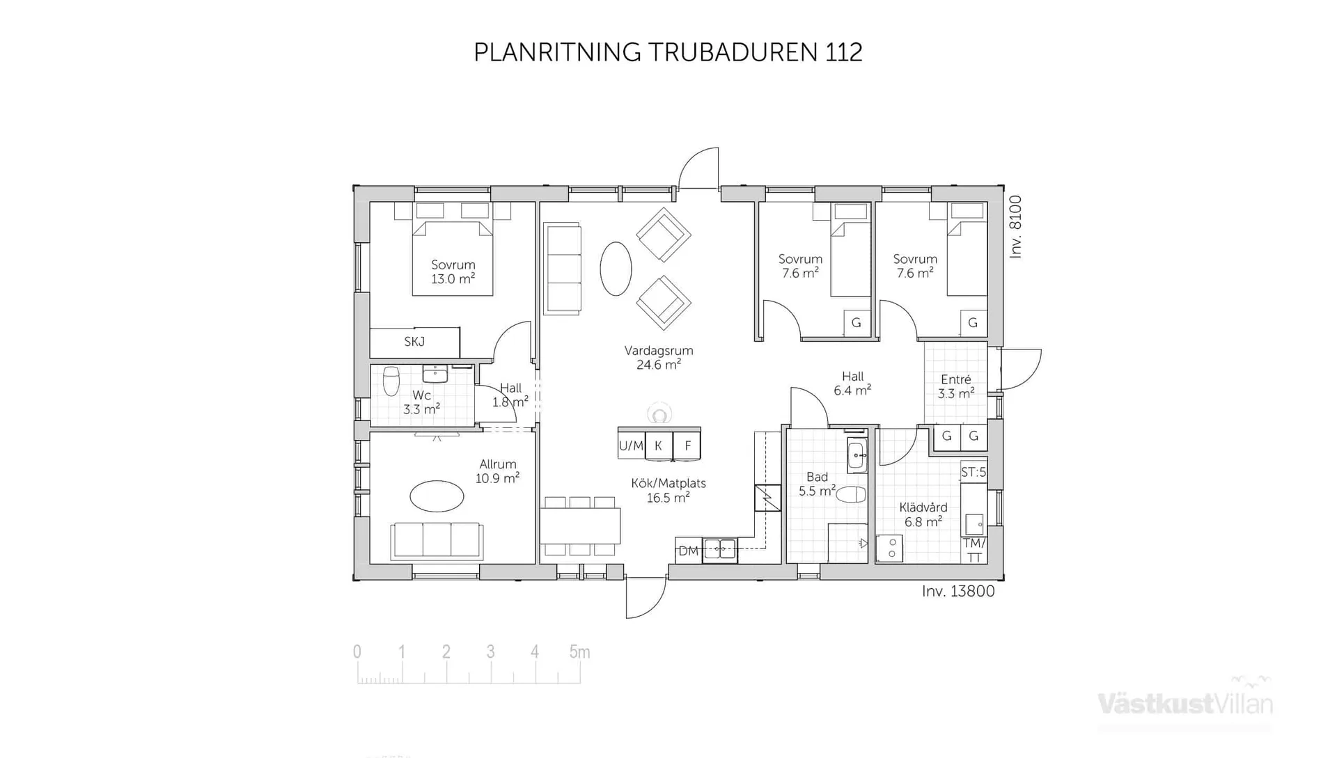 Trubaduren 112 planritning 1