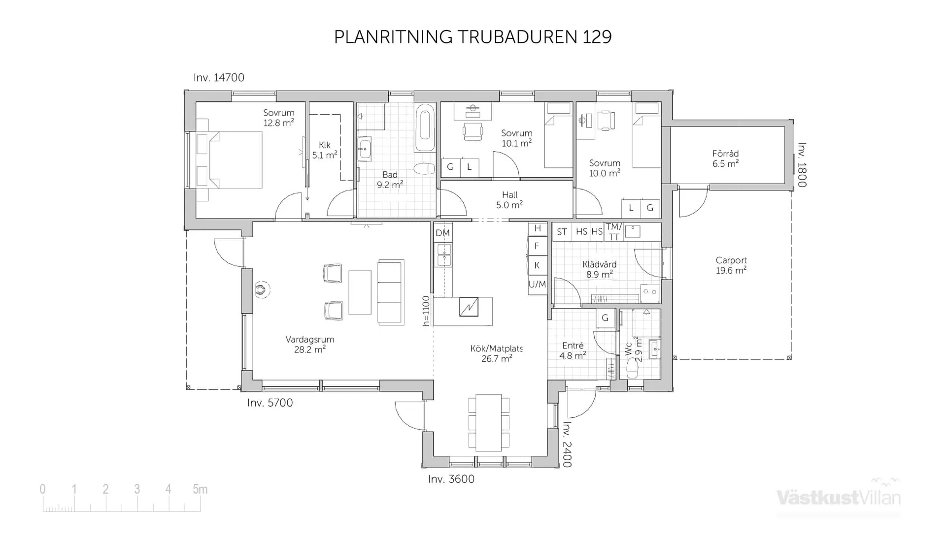 Trubaduren 129 planritning 1