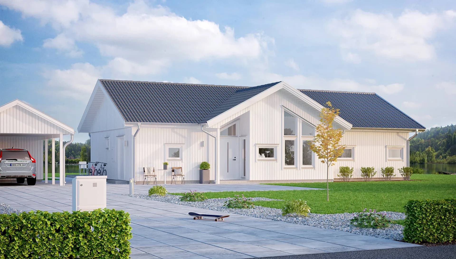 enplansvilla västkustvillan