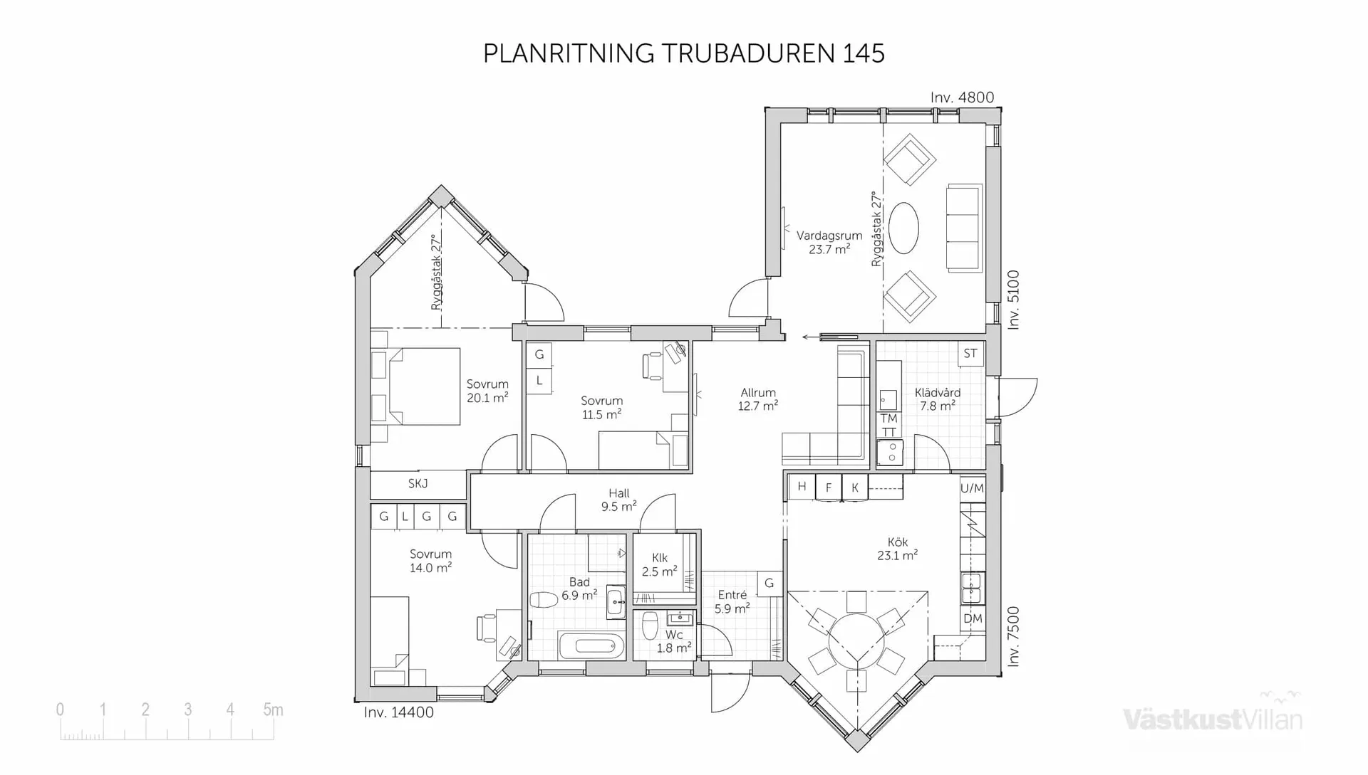 Trubaduren 145 planritning 1